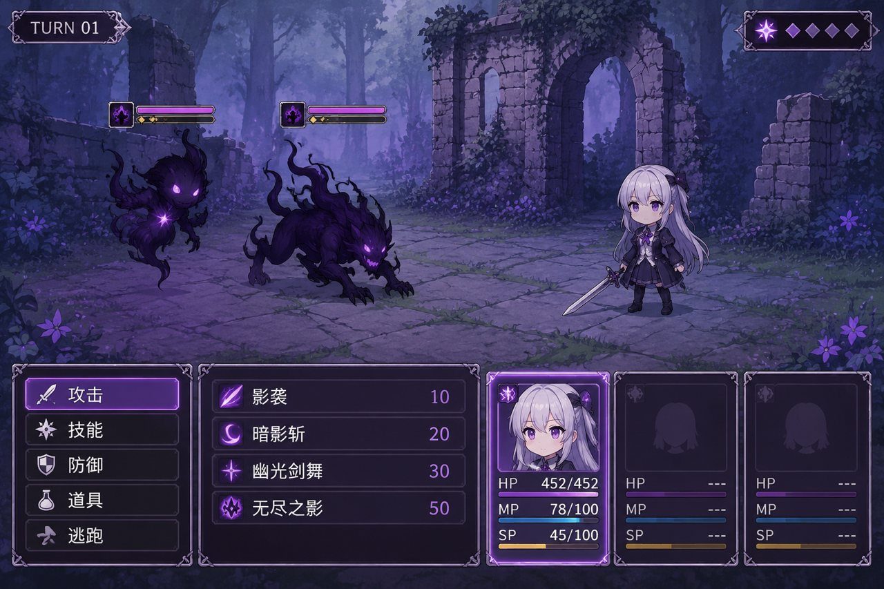 光与影的二重身 角色路线 资料图 4